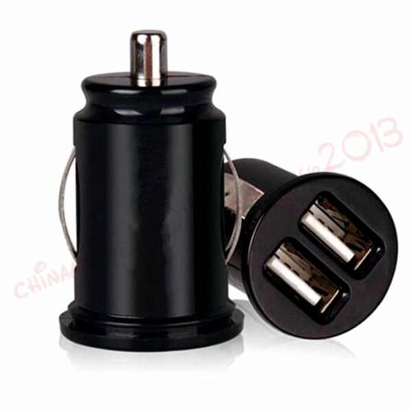 Небольшой мини-зарядное устройство Dual USB Car 5V 2.1A Универсальный Автомобильный блок 
Небольшой мини-зарядное устройство Dual USB Car 5V 2.1A Универсальный Автомобильный блок