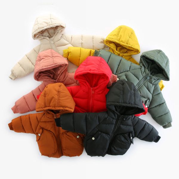 wlg girls boys winter thick parkas baby solid hooded big pockets warm coats kids beige pink yellow red clothes children 1-4 year, Blue;gray
wlg girls boys winter thick parkas baby solid hooded big pockets warm coats kids beige pink yellow red clothes children 1-4 year, Blue;gray