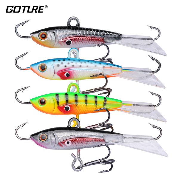 goture 4pcs/lot 60mm 10.1g winter ice fishing lures artificial bait lead jig hard lure balancer for fishing
goture 4pcs/lot 60mm 10.1g winter ice fishing lures artificial bait lead jig hard lure balancer for fishing