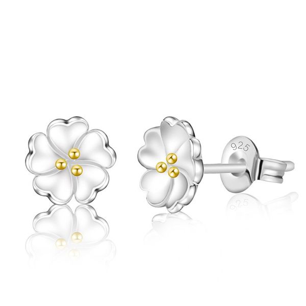 jemmin girls lovely flower shape earrings party prom gift 925 sterling silver stud earrings for women pearl wholesale, Golden;silver
jemmin girls lovely flower shape earrings party prom gift 925 sterling silver stud earrings for women pearl wholesale, Golden;silver