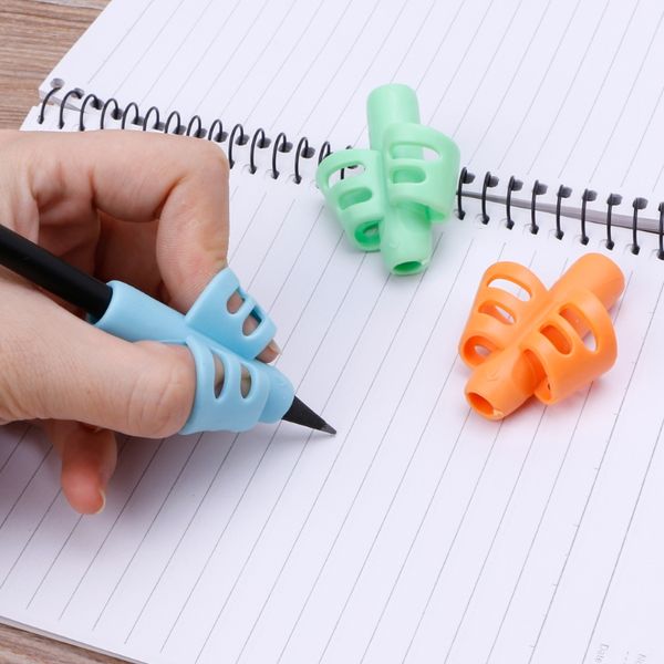 3pcs two-finger grip silicone baby pencil holder learn writing tools writing pen school pencil holder for 3 to 12 years old kids, Black;red
3pcs two-finger grip silicone baby pencil holder learn writing tools writing pen school pencil holder for 3 to 12 years old kids, Black;red