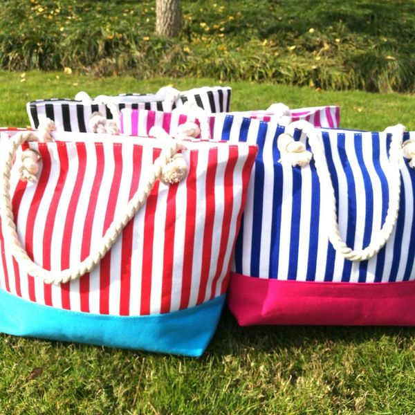 dhl30pcs stuff sacks women colorful stripes canvas large capacity beach bags mix color
dhl30pcs stuff sacks women colorful stripes canvas large capacity beach bags mix color