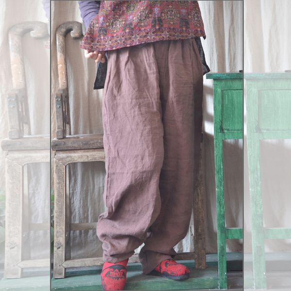women summer ramie elastic vintage pants loose retro ladies solid color pants trousers female plus size 2018, Black;white
women summer ramie elastic vintage pants loose retro ladies solid color pants trousers female plus size 2018, Black;white