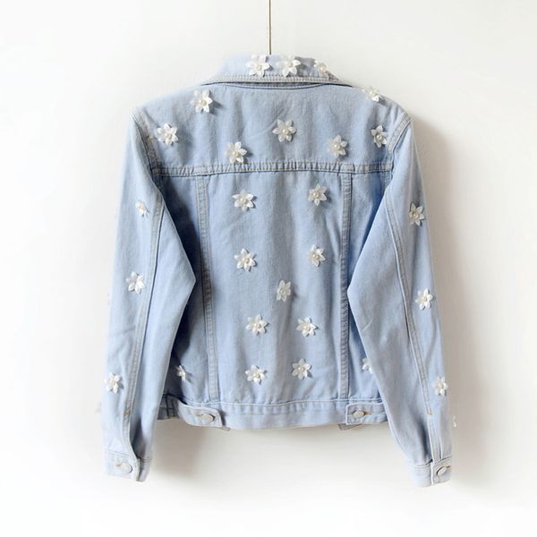 2018 spring autumn women slim embroidered three-dimensional flowers long sleeve denim jacket women's jeans coat 899, Black;brown
2018 spring autumn women slim embroidered three-dimensional flowers long sleeve denim jacket women's jeans coat 899, Black;brown