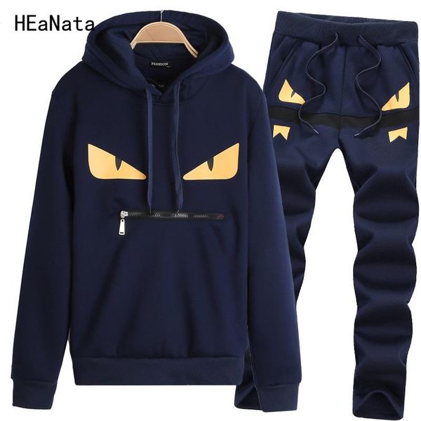 2018 spring autumn men's tracksuits sets sporting suit casual sweatshirts pant men brand clothing fitness sportswear track suits, Gray
2018 spring autumn men's tracksuits sets sporting suit casual sweatshirts pant men brand clothing fitness sportswear track suits, Gray