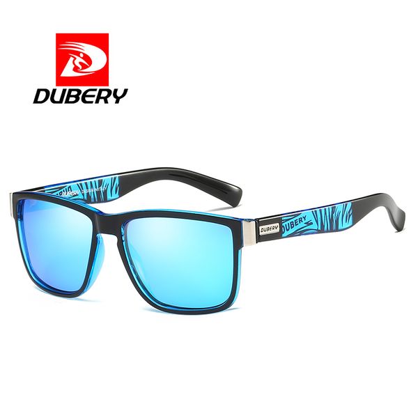 dubery brand design sunglasses men polarized coating fashion square male summer sun glasses for women uv400, White;black
dubery brand design sunglasses men polarized coating fashion square male summer sun glasses for women uv400, White;black