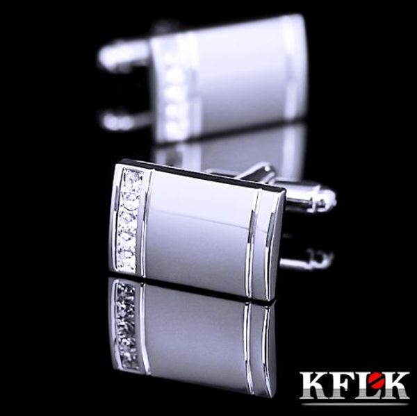 kflk new shirt silver cufflinks for mens gifts cuff buttons crystal cuff links jewelry
kflk new shirt silver cufflinks for mens gifts cuff buttons crystal cuff links jewelry