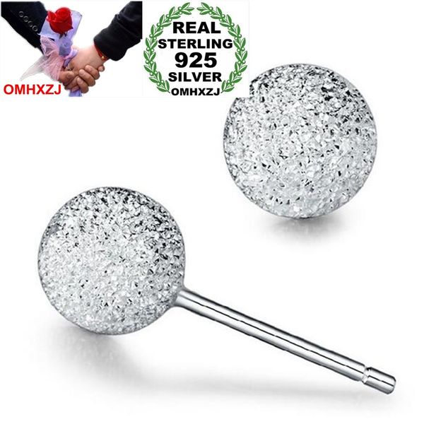 omhxzj wholesale jewelry simple sweet fashion woman wedding gift frosted bead snowball 925 sterling silver stud earrings ys296, Golden;silver
omhxzj wholesale jewelry simple sweet fashion woman wedding gift frosted bead snowball 925 sterling silver stud earrings ys296, Golden;silver
