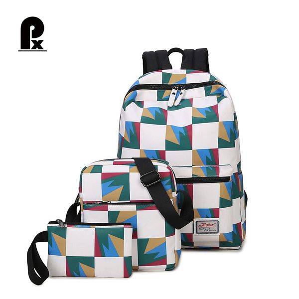2018 canvas women backpacks 3pcs/set school backpacks printing cute school bags for teenage girl student bookbag daypack moclila 
2018 canvas women backpacks 3pcs/set school backpacks printing cute school bags for teenage girl student bookbag daypack moclila