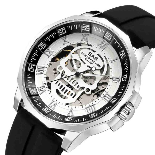 sas fashion leisure hollow shantou roman numerals glass mirror through bottom silicone strap luxury gift dress mechanical watches, Slivery;brown
sas fashion leisure hollow shantou roman numerals glass mirror through bottom silicone strap luxury gift dress mechanical watches, Slivery;brown