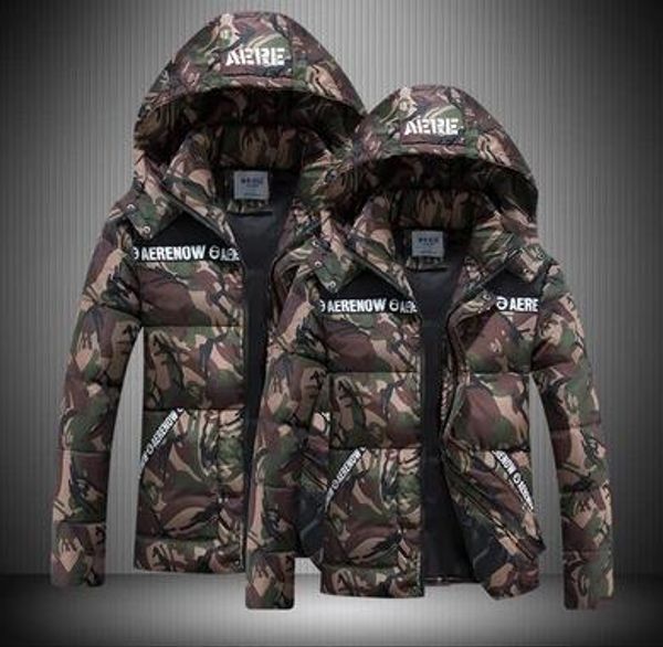 new warm winter men's camouflage cotton outerwear jacket cotton jackets coat parkas, Black
new warm winter men's camouflage cotton outerwear jacket cotton jackets coat parkas, Black