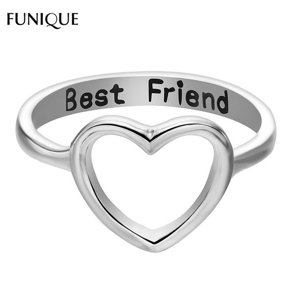 funique fashion heart letter friend ring gold/sier color finger ring simple men women party dress tail ring jewelry new, Golden;silver
funique fashion heart letter friend ring gold/sier color finger ring simple men women party dress tail ring jewelry new, Golden;silver