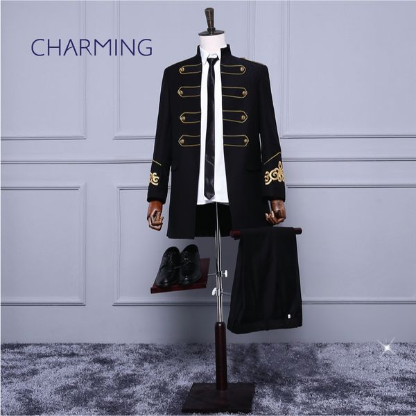 in the long style formal wear for men bridegroom wedding dress groom suit male welcome suit men's wedding suit trench coat, Black;gray
in the long style formal wear for men bridegroom wedding dress groom suit male welcome suit men's wedding suit trench coat, Black;gray