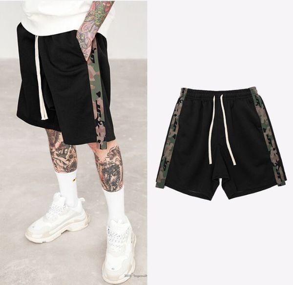 men side military casual shorts draw rope men's summer new fashion streetwear elastic waist dance shorts, White;black
men side military casual shorts draw rope men's summer new fashion streetwear elastic waist dance shorts, White;black