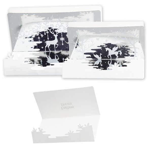 fangnymph greeting cards cute 3d cartoon animals paper folding type envelope deer birthday/christmas card bookmark
fangnymph greeting cards cute 3d cartoon animals paper folding type envelope deer birthday/christmas card bookmark