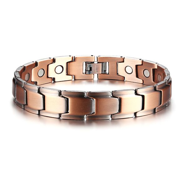casual men bracelet magnetic therapy bangle copper energy power male jewelry, Golden;silver
casual men bracelet magnetic therapy bangle copper energy power male jewelry, Golden;silver