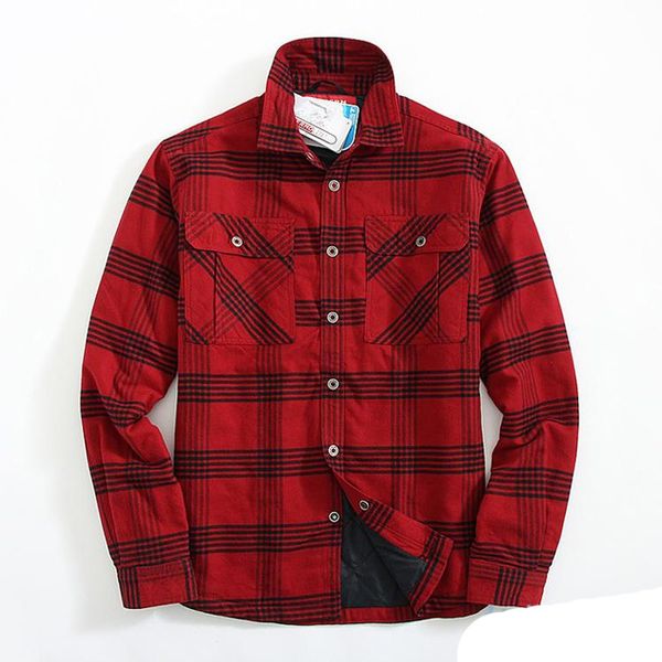 2018 winter shirts men flannel plaid shirt cotton-padded thermal check shirt mens winter shirts camisa cuadros size -xl, White;black
2018 winter shirts men flannel plaid shirt cotton-padded thermal check shirt mens winter shirts camisa cuadros size -xl, White;black