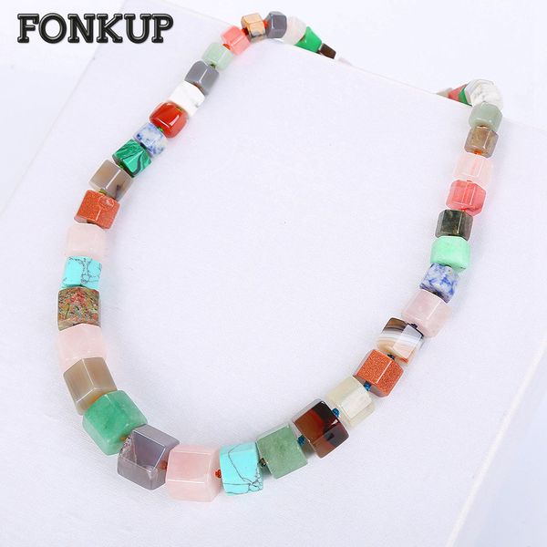 fonkup colorful crystal necklace rainbow chains jewelry punk women ornament engagement short chain geometric anime tropical, Silver
fonkup colorful crystal necklace rainbow chains jewelry punk women ornament engagement short chain geometric anime tropical, Silver