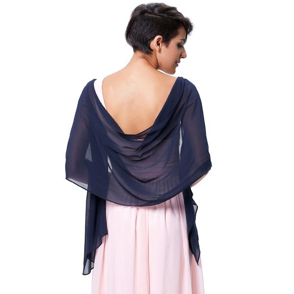 2017 elewomen long shawls wraps bridal chiffon colorful scarves for wedding evening party dress wraps 183-46cm
2017 elewomen long shawls wraps bridal chiffon colorful scarves for wedding evening party dress wraps 183-46cm