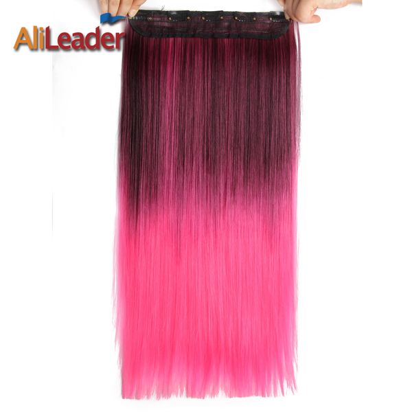 alileader 5 clip in hair extension ombre purple red color 22 inch 56cm long straight fake synthetic hairpiece natural full head, Black;brown
alileader 5 clip in hair extension ombre purple red color 22 inch 56cm long straight fake synthetic hairpiece natural full head, Black;brown