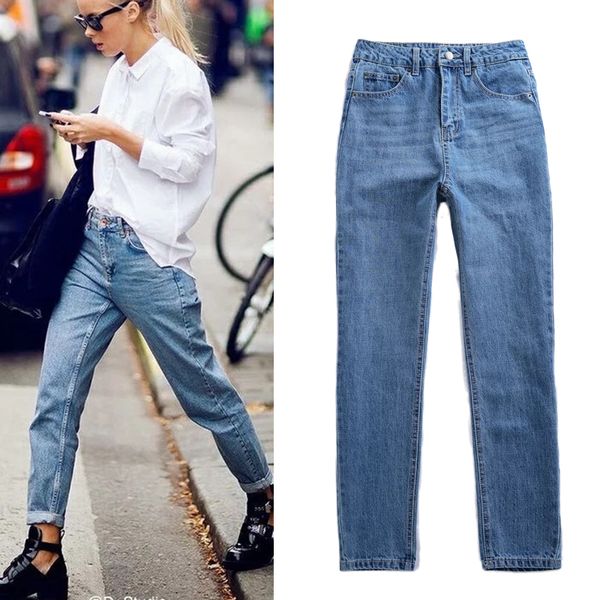 chic high waist vintage denim jeans women skinny mommy jeans retro lady push up washing denim full pants blue trousers
chic high waist vintage denim jeans women skinny mommy jeans retro lady push up washing denim full pants blue trousers