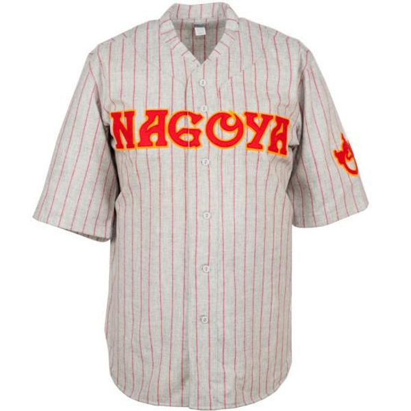 Nagoya Club 1938 Road Jersey 100% Stitched Embroidery Logos Vintage Baseball Jerseys Custom Any Name Any Number Free Shipping
Nagoya Club 1938 Road Jersey 100% Stitched Embroidery Logos Vintage Baseball Jerseys Custom Any Name Any Number Free Shipping