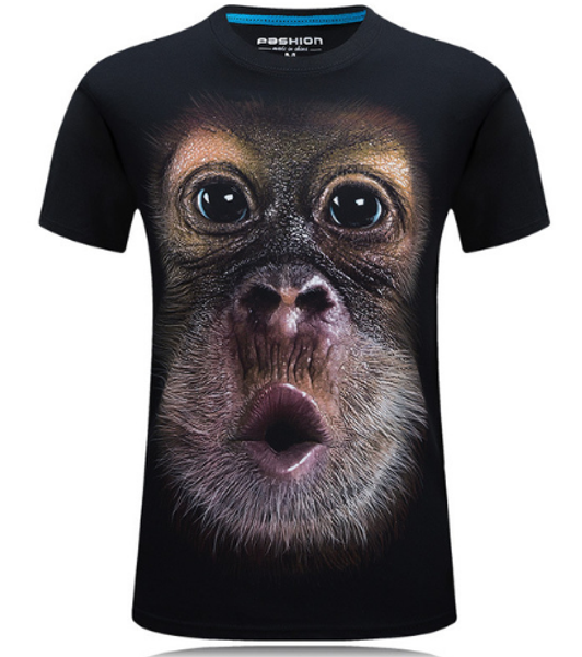 new arrival men/womenbrand clothing o-neck short sleeve anima3d t-shirt monkey/lionl summe style hip hop casual t-shirt s-xxxxxxl u38, White;black
new arrival men/womenbrand clothing o-neck short sleeve anima3d t-shirt monkey/lionl summe style hip hop casual t-shirt s-xxxxxxl u38, White;black