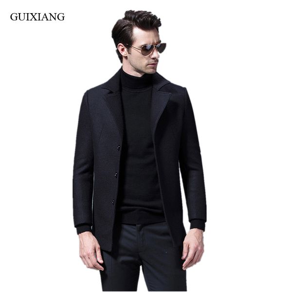 2018 new arrival style men boutique woolen jacketbusiness casual single breasted stand collar solid slim wool overcoat m-3xl, Black
2018 new arrival style men boutique woolen jacketbusiness casual single breasted stand collar solid slim wool overcoat m-3xl, Black
