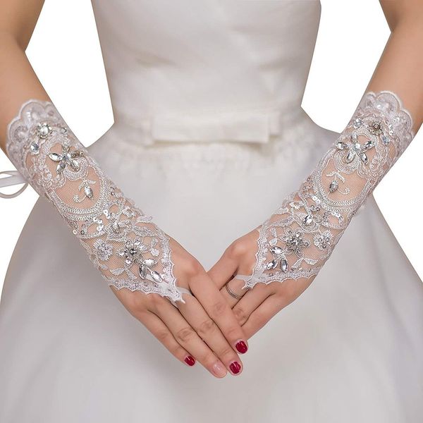 Новые Горячие Продажа 1Pair Fingerless Кружева Свадебные перчатки Новые горячие сбывани
Новые Горячие Продажа 1Pair Fingerless Кружева Свадебные перчатки Новые горячие сбывани