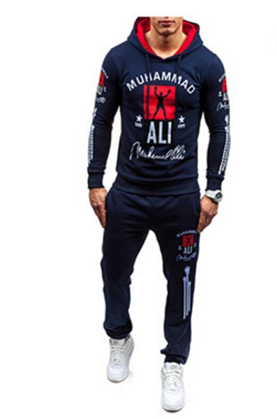 mens clothing tracksuits sports hoodies jogger pants hooded letters printed pullovers casual long trousers 2pcs sets suits idg4, Gray
mens clothing tracksuits sports hoodies jogger pants hooded letters printed pullovers casual long trousers 2pcs sets suits idg4, Gray