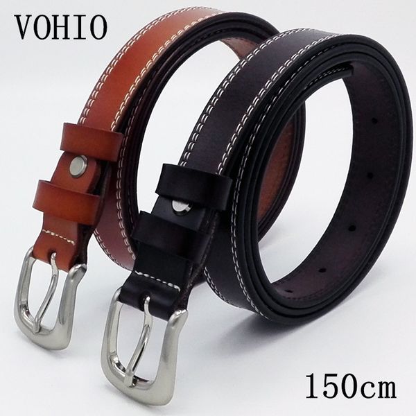 vohio designer cinturon mujer plus size 130cm 150cm long plus size real leather large-size women belt for cowboy ing, Black;brown
vohio designer cinturon mujer plus size 130cm 150cm long plus size real leather large-size women belt for cowboy ing, Black;brown