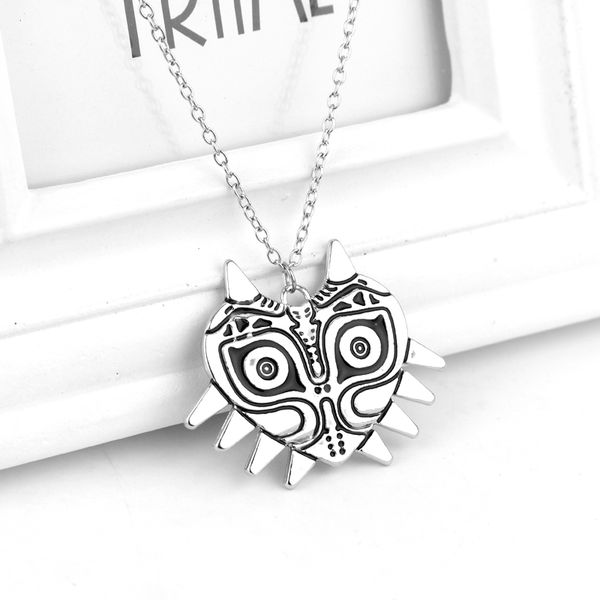 dongsheng the legend of zelda necklace&pendants majoras mask pendant 3d game jewelry rope chain necklace collar-30, Silver
dongsheng the legend of zelda necklace&pendants majoras mask pendant 3d game jewelry rope chain necklace collar-30, Silver