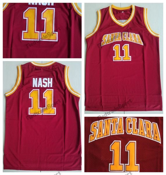 vintage steve nash santa clara bronchos college basketball jerseys red #11 steve nash stitched shirts, Black
vintage steve nash santa clara bronchos college basketball jerseys red #11 steve nash stitched shirts, Black