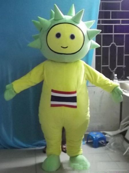 2018 cartoon durian fruit party costume cute durian fruit mascot outfit halloween party fancy dress mascot costumes, Red;yellow
2018 cartoon durian fruit party costume cute durian fruit mascot outfit halloween party fancy dress mascot costumes, Red;yellow