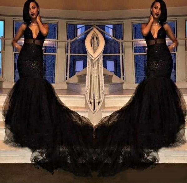 2020 african black girl prom dresses mermaid illusion spaghetti straps layers ruffles long train evening occasion gowns custom made
2020 african black girl prom dresses mermaid illusion spaghetti straps layers ruffles long train evening occasion gowns custom made