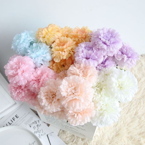 37cm silk chrysanthemum artificial flowers bride bouquet for wedding party supplies home decoration diy marriage wreath
37cm silk chrysanthemum artificial flowers bride bouquet for wedding party supplies home decoration diy marriage wreath