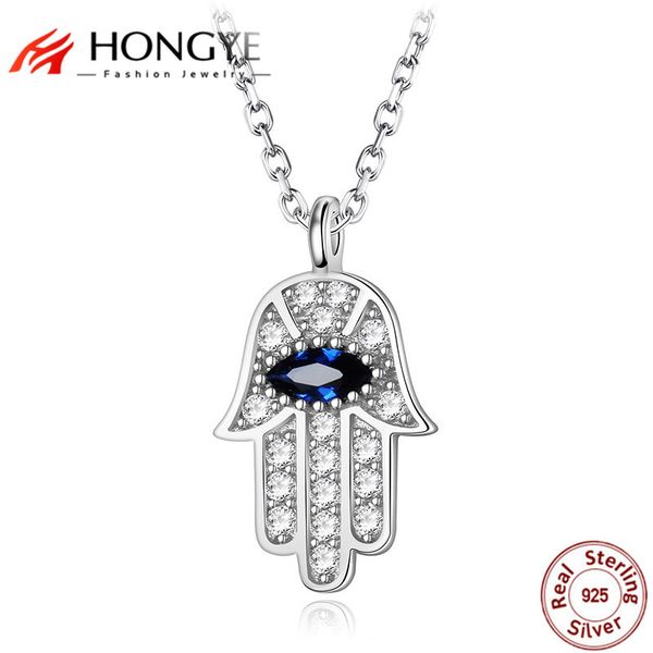 925 Sterling Silver Crystal Hand Choker Lady Hamsa Hand of Fatima Crystal Blue Eye Pendant Necklaces Vintage Jewelry 2018 New 
925 Sterling Silver Crystal Hand Choker Lady Hamsa Hand of Fatima Crystal Blue Eye Pendant Necklaces Vintage Jewelry 2018 New
