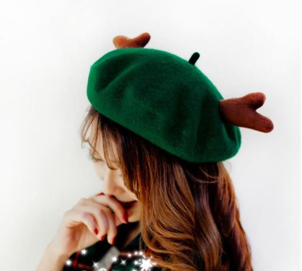 autumn winter women wool antler beret children's christmas hat vintage fashion warm and comfortable hat clothing accessories fo, Blue;gray
autumn winter women wool antler beret children's christmas hat vintage fashion warm and comfortable hat clothing accessories fo, Blue;gray