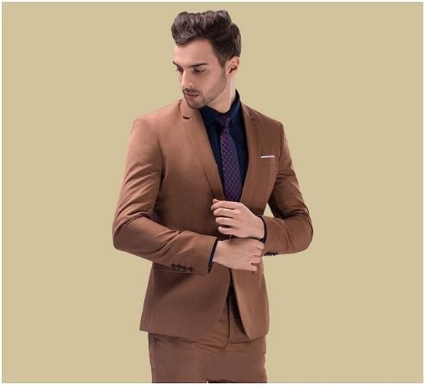 brand new brown men wedding tuxedos groom tuxedos notch lapel one button men blazer 2 piece suit(jacket+pants+tie) 1631, Black;gray
brand new brown men wedding tuxedos groom tuxedos notch lapel one button men blazer 2 piece suit(jacket+pants+tie) 1631, Black;gray