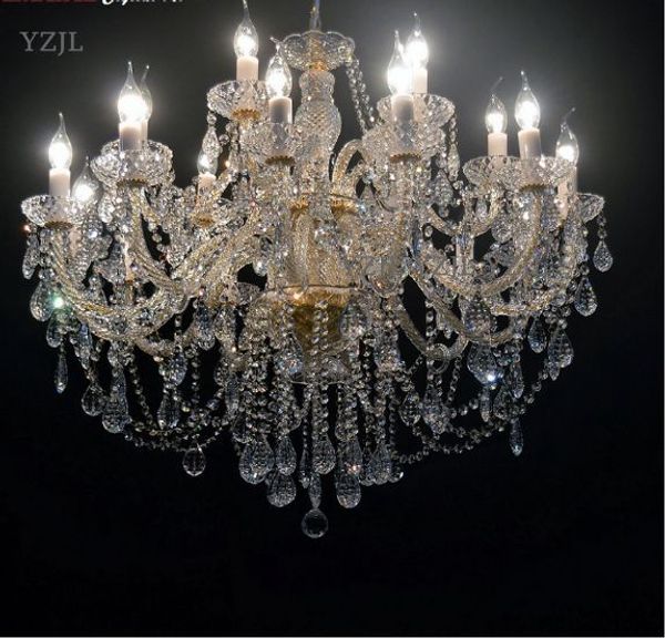 Modern Crystal Chandelier Lighting Living Room Cristal Lamp Home Lighting Fixture Large Crystal Chandeliers Lustres De Cristal