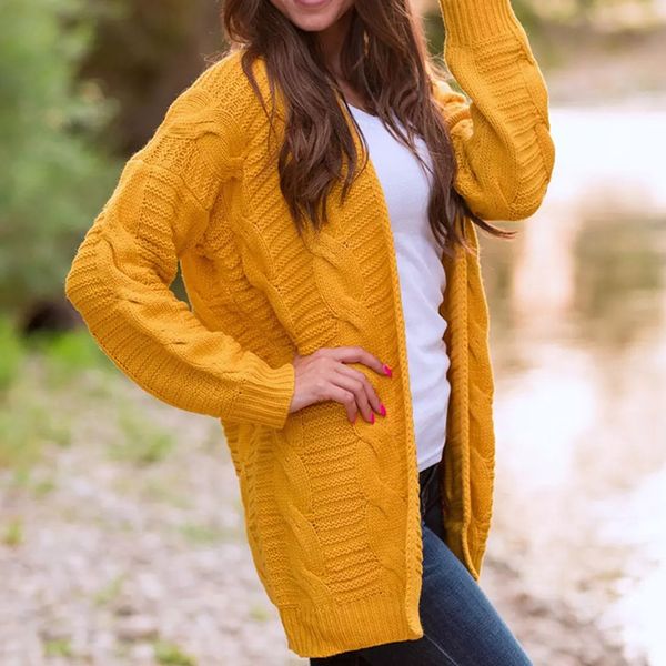 casual knitting long cardigan female loose cardigan knitted jumper warm autumn 2018 sweater women plus size, White;black
casual knitting long cardigan female loose cardigan knitted jumper warm autumn 2018 sweater women plus size, White;black