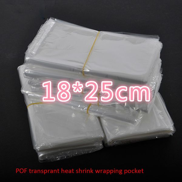 200pcs/lot 18x25cm clear transparent shrink wrap package heat seal bag pof gift packing plastic bags for comestic bottles boxes
200pcs/lot 18x25cm clear transparent shrink wrap package heat seal bag pof gift packing plastic bags for comestic bottles boxes