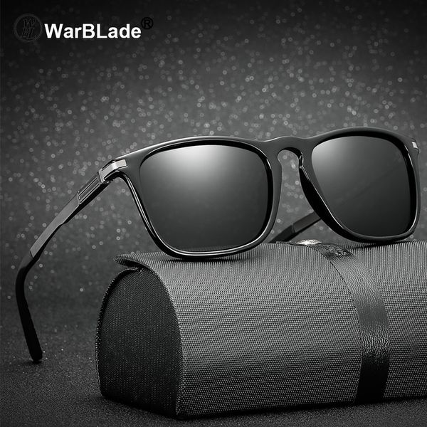 

warblade brand ladies polarized sunglasses women square uv400 sun glasses vintage retro black shades small face eyewear 7034, White;black