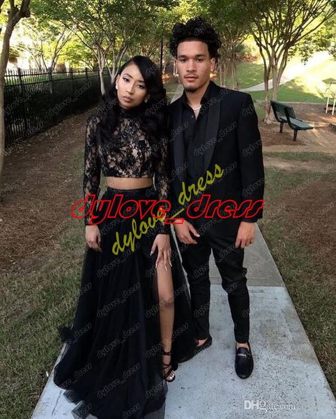 2021 plus size long sleeve black prom dresses two piece tulle skirt evening dresses abendkleider
2021 plus size long sleeve black prom dresses two piece tulle skirt evening dresses abendkleider