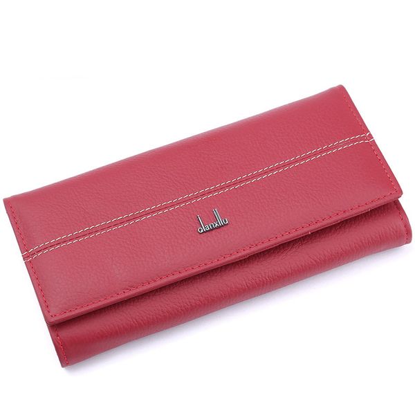 brand cow genuine leather wallet women hasp coin purse ladies long women's purse female original leather carteira feminina, Red;black
brand cow genuine leather wallet women hasp coin purse ladies long women's purse female original leather carteira feminina, Red;black