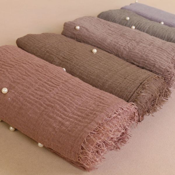 ladies fashion bubble cotton beads wrinkle scarf shawl plain crumple pearl wrap foulard muslim headband hijab 190*100cm
ladies fashion bubble cotton beads wrinkle scarf shawl plain crumple pearl wrap foulard muslim headband hijab 190*100cm