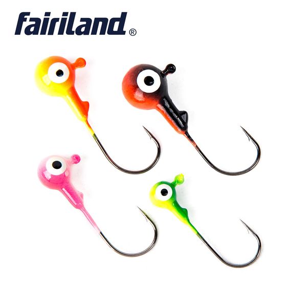 2-color 2-eye jig head hook 10pcs/pack 3.5g 7g 10.5g 14g round head jigheads jigs bait fishing hooks for soft lure fishing tackle
2-color 2-eye jig head hook 10pcs/pack 3.5g 7g 10.5g 14g round head jigheads jigs bait fishing hooks for soft lure fishing tackle