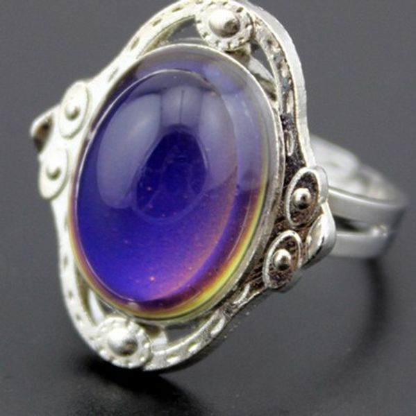Vintage Retro Color Change Mood Ring Oval Чувство эмоции Изменяемое управление температурой кольца
Vintage Retro Color Change Mood Ring Oval Чувство эмоции Изменяемое управление температурой кольца