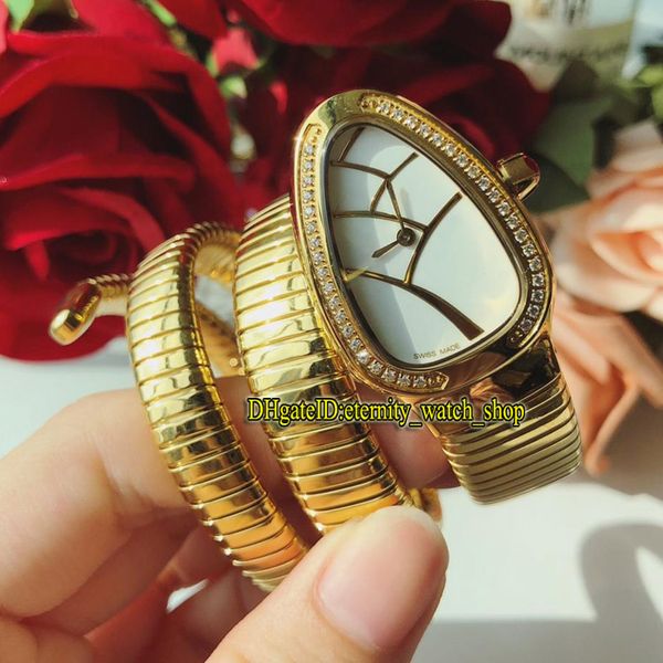 Luxry Serpenti Tubogas 102441 SP35BDSDS.2T белый циферблат швейцарский кварцевый женский часы золот
Luxry Serpenti Tubogas 102441 SP35BDSDS.2T белый циферблат швейцарский кварцевый женский часы золот