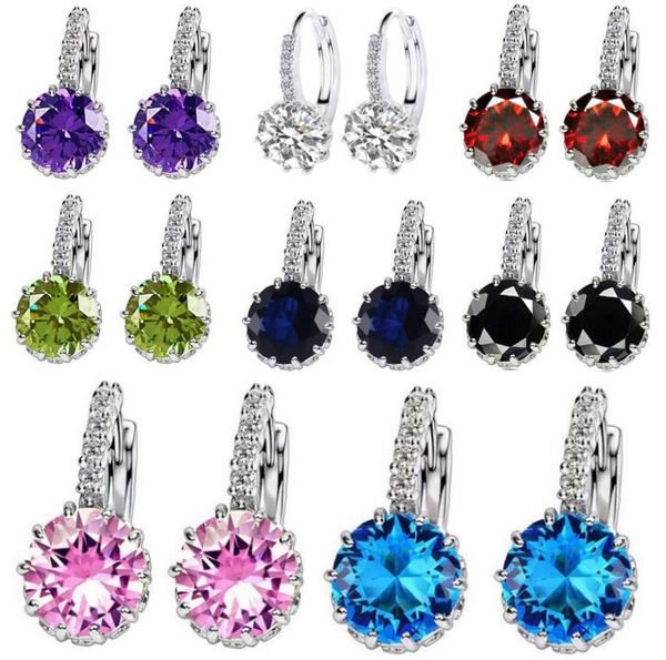 fashion 925 silver diamond jewelry zircon crystal earring valentine's day holiday gifts hj214, Golden;silver
fashion 925 silver diamond jewelry zircon crystal earring valentine's day holiday gifts hj214, Golden;silver